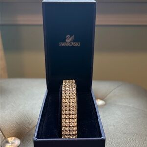 Swarovski Crystal Leather Bracelet